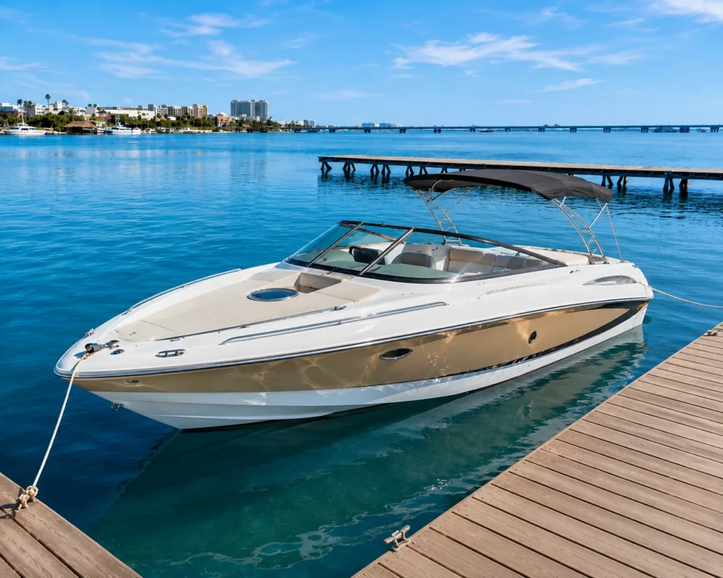Speedboats at Cancun yacht rentals